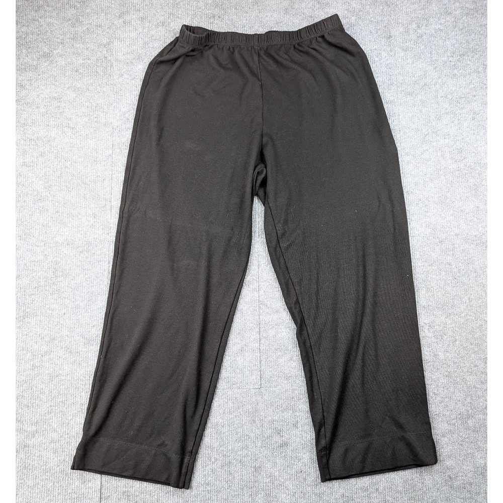 Bryn Walker Pants Womens Large Modal Straight Leg Pull On Lagenlook Minimalist